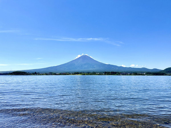 周辺■河口湖と富士山*