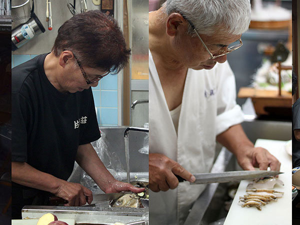 女将と主人!手作り料理のおもてなし！