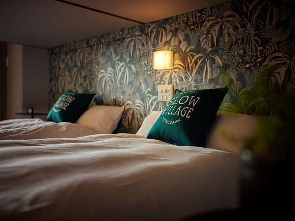 1流ホテルで使用される高級マットレス「シモンズ」を客室に設置。極上の寝心地をご体感ください。