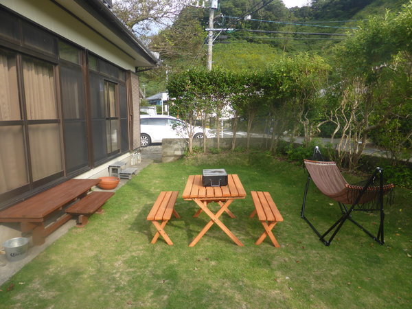 天然芝のお庭（ＢＢＱプランあり）