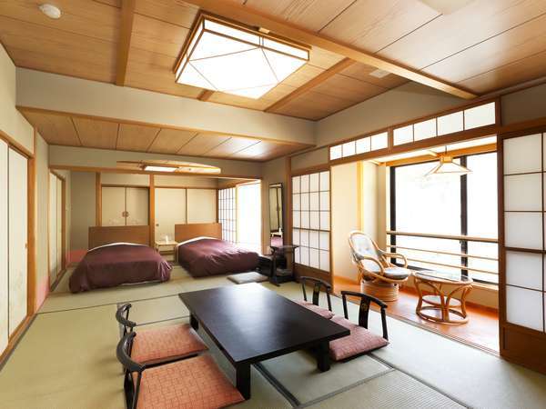 層雲峡温泉　層雲峡観光ホテルのプラン「【ファミリーに◎】＜室数限定／別館特別室がお得★＞最大8名ご宿泊可能！家族全員で広々快適に（2食付）」