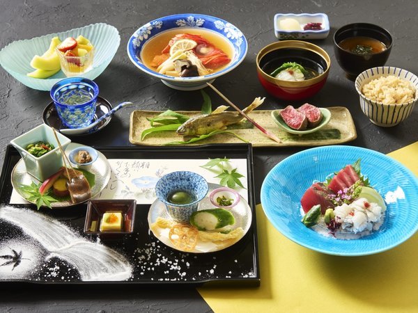 静岡カントリー浜岡コース＆ホテルのプラン「【最上級◆和食コース】御前崎産の豪華食材をふんだんにあしらったスペシャルコース！御前崎会席【1泊2食】」