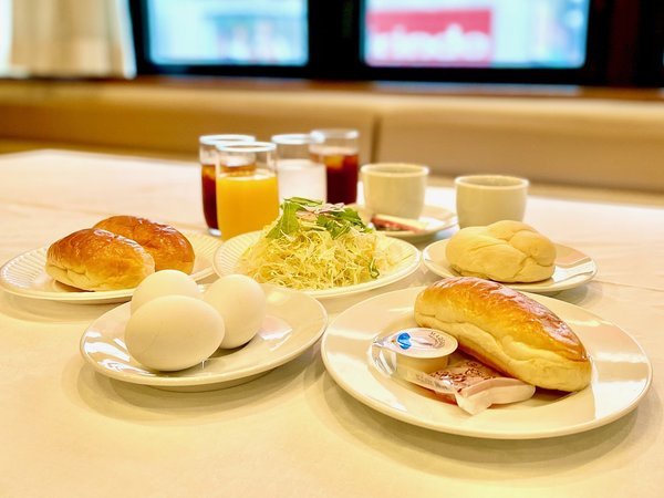 無料朝食（内容変更）