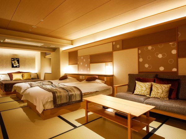 【新客室】温泉露天風呂付特別室（部屋食）～客室一例