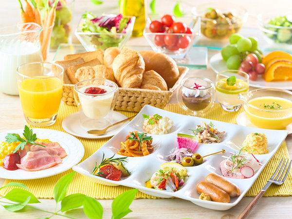 大江戸温泉物語　土肥マリンホテルのプラン「【夕食なし・朝食付】観光にもビジネスにも♪遅いチェックインでもOK　1泊基本バイキング朝食付」