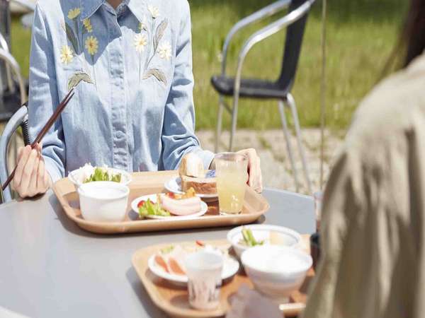 ガーデン朝食