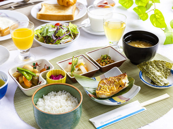 銚子プラザホテルのプラン「【朝食付】銚子の旬が“ギュッ”とつまった選べる和洋朝食＜駐車場＆Wi-Fi無料＞」