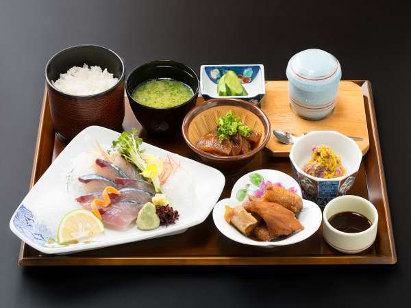 関さば定食【当館一押し)