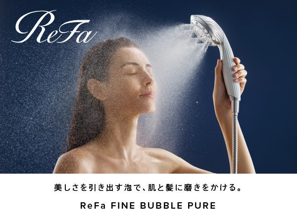 ReFa FINE BUBBLE PURE女性イメージ