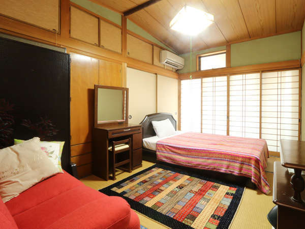 ひとよし森のホール・レディス　インのプラン「≪朝食付≫女性専用なので安心！広いお部屋で寛げます！温泉チケット付。全室禁煙。」