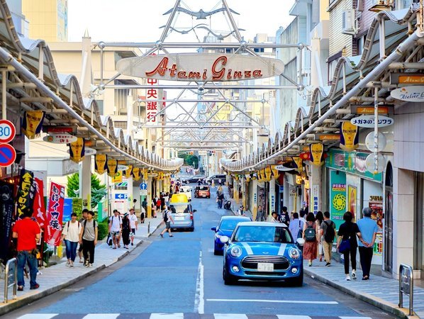 【熱海銀座商店街】熱海のメインストリートまで徒歩1分