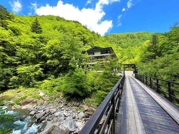 白骨温泉 つり橋の宿 山水観湯川荘の写真その2