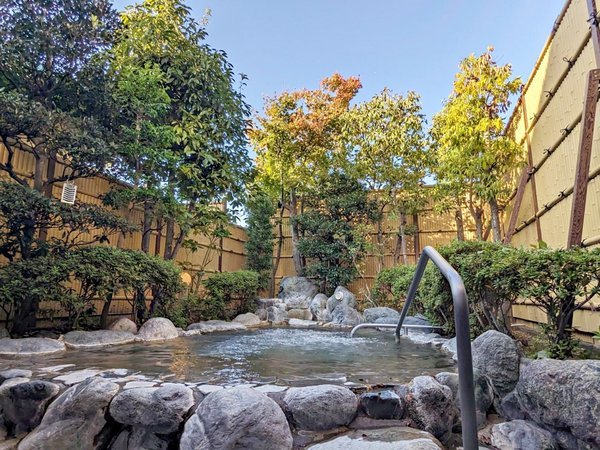 *【貸切風呂】露天風呂(源泉100%かけ流し)