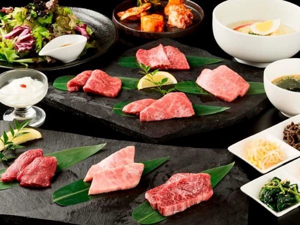 【ホテルロイヤル盛岡】2023年全客室リニューアルが完了のプラン「【焼肉　胡蝶／盛岡牛焼肉コース】ご夕食は館内にて♪ワンドリンクサービス☆【1泊2食付き】」