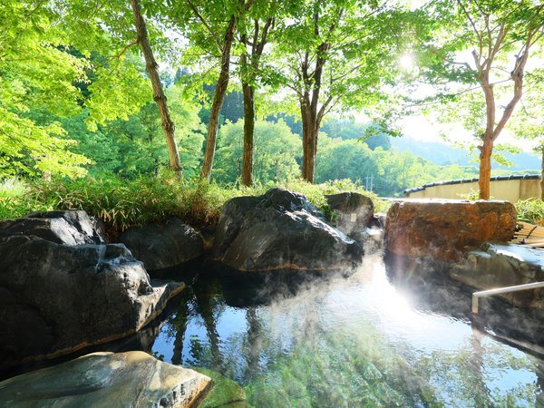 龍雲の湯　露天風呂