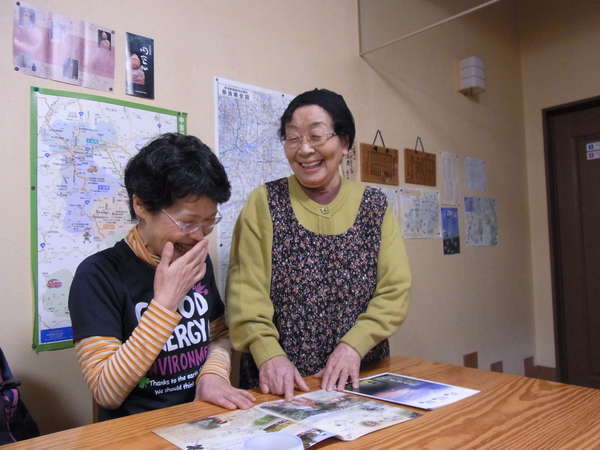 天川村の観光の相談、お一人様でのご旅行の際は女将とのおしゃべりをお楽しみください。