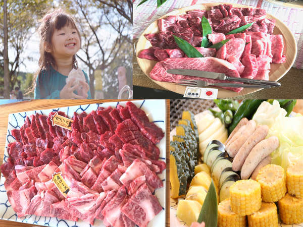 贅沢！！但馬牛のBBQ★自家製米のおにぎりはいつも大人気！