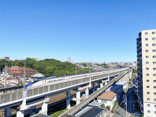 新幹線が見えるお部屋もございます鉄道ファンの方必見♪