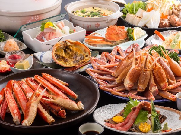 【お食事】「蟹フルコース」