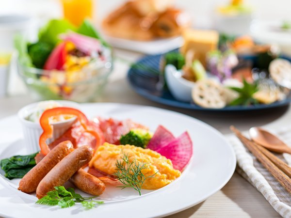 大江戸温泉物語Premium　ホテル風月のプラン「【夕食なし・朝食付】観光にもビジネスにも♪遅いチェックインでもOK　1泊基本バイキング朝食付」