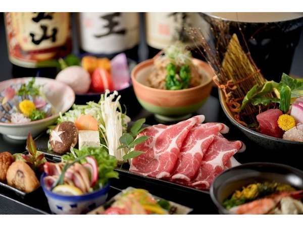 天然温泉かけ流し　絹肌の湯　シルクイン鹿児島のプラン「◆西郷（せご）どん膳＆朝食２食付プラン◆」