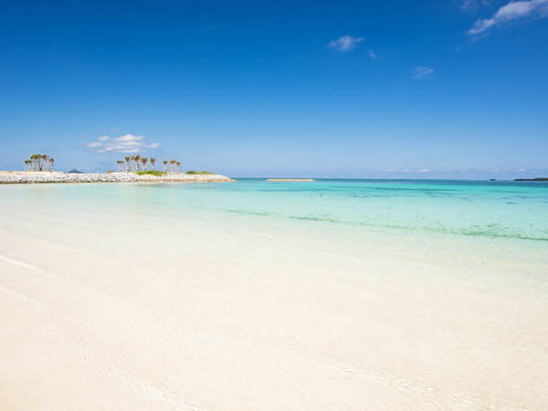 【周辺】エメラルドビーチ沖縄屈指の透明度と水質のビーチ。青い海と空がどこまでも広がる絶景。