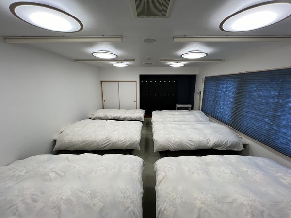 ペンション富士門のプラン「【男女共用ドミトリー】自由な旅　シンプル素泊まりプラン（男女共用ドミトリー／和室／山側）」