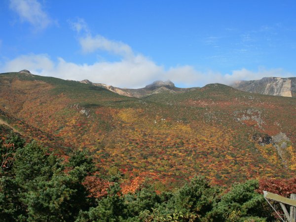 安達太良山 紅葉の見頃は10月上旬から中旬