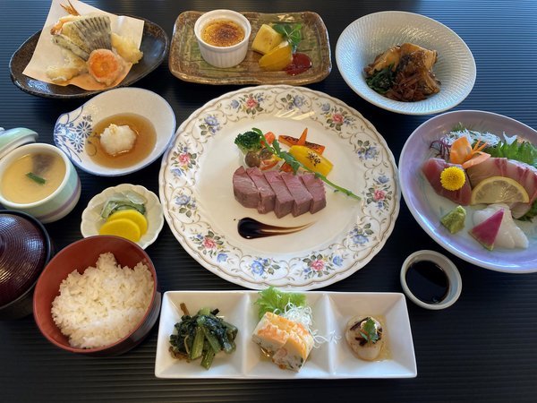 ◆地元食材をふんだんに使った『あすぱる和洋会席』