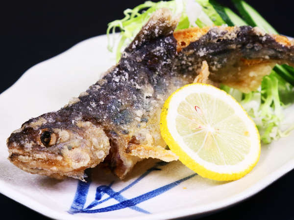 アマゴの唐揚げ◆美味しい魚を色々な調理方法で提供しております。