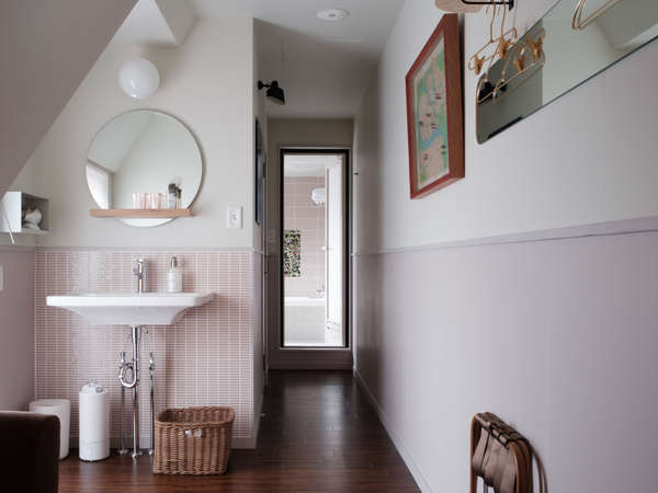 【洗面台】コンパクトで使いやすい設計になってます♪