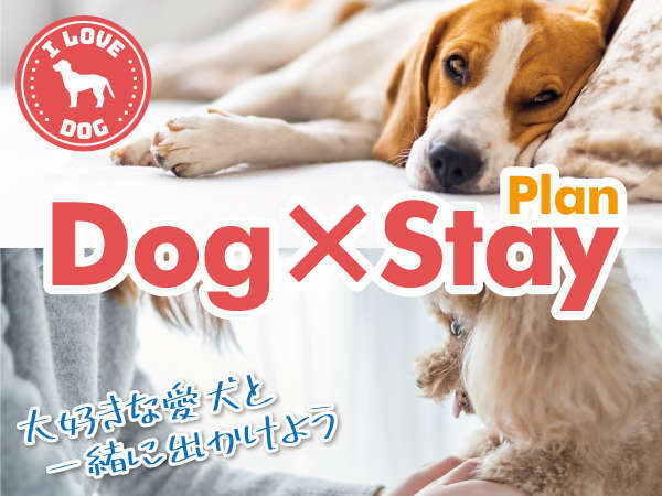 ホテルリブマックス岐阜駅前のプラン「【Dog×Stay】～ワンちゃん同伴宿泊プラン～【全室シモンズベッド♪】」