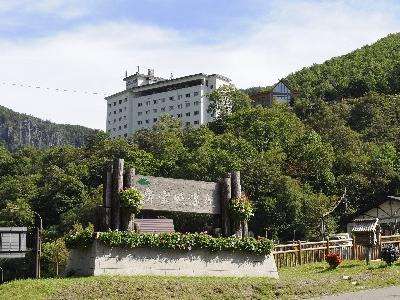 層雲峡の高台に位置。景色は最高です★