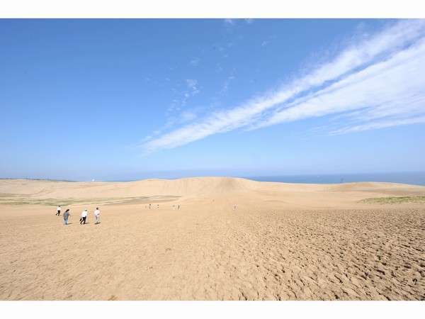 大人気の観光スポット！この壮大な景色をぜひ１度体感してみてください♪鳥取砂丘までお車で約２０分☆