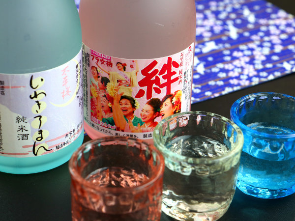 【#地酒】当館から徒歩3分にある酒蔵“太平桜酒造”が作る純米酒は大好評！