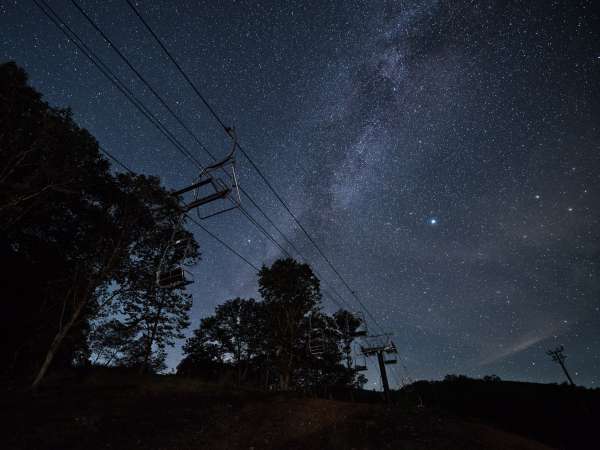 天気が良ければ満天の星