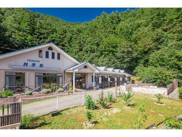 富士山一望の平屋造りの宿