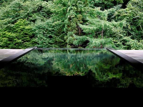 四季折々の美しい庭園を眺める事のできる雲井の湯