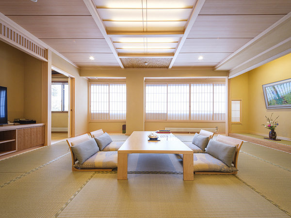【東館3階特別室「薊」】客室温泉とチャットコーナー付きの特別室が2022年春にオープン♪♪