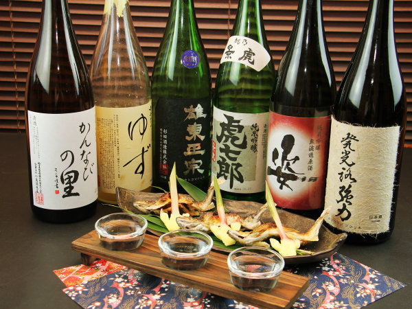 日本酒を飲み比べ！お気に入りを見つけて下さい♪