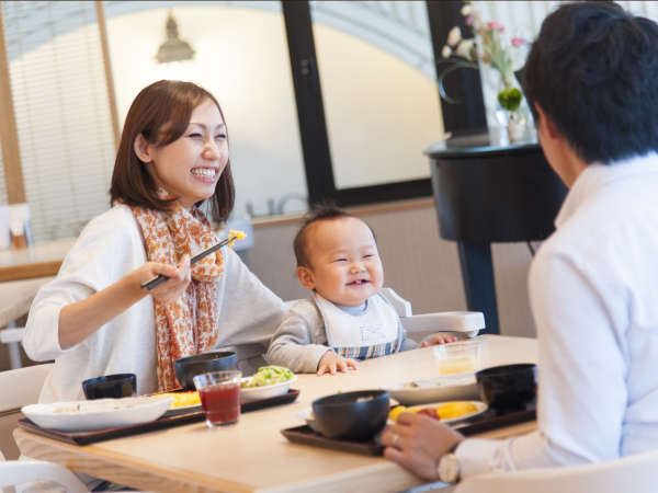 「朝ごはん」はレストランご来店と同時に鉄板でつくるアツアツをどうぞ♪