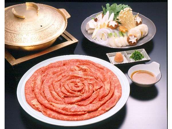 有馬温泉　角の坊のプラン「《★神戸ビーフ使用★》　しゃぶしゃぶ鍋」