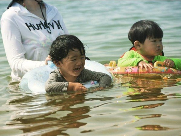 ほぼプライベートな海遊び