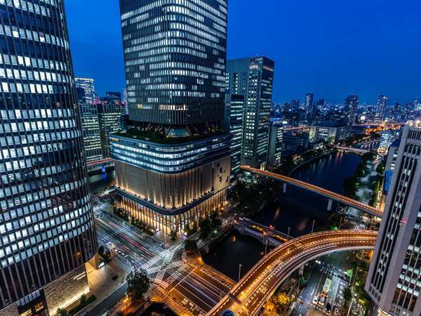 高層階客室からの夜景