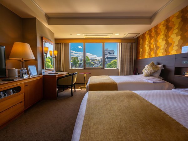KKRホテル熊本(国家公務員共済組合連合会熊本共済会館) ■ツインキャッスルビュー
