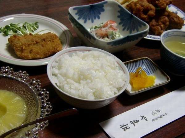 夕食（☆１泊２食付き　ゆったり満足プラン☆ の一例です）