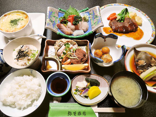 *【夕食】和定食(一例)ボリュームとバラエティに富んだ和定食