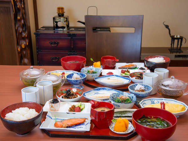 *【朝食例】手づくりの朝ごはん。朝からしっかりとパワーチャージしておでかけください！