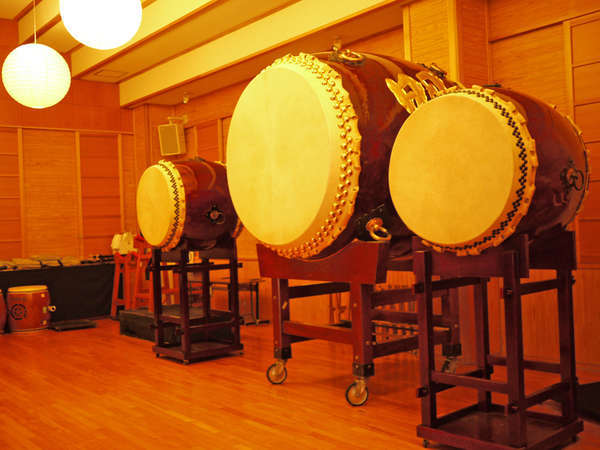 当館の名物『大太鼓』は西日本最大！！必見です♪