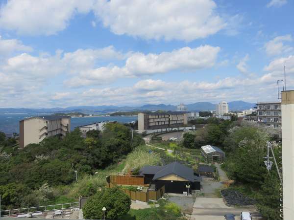 雄大な太平洋が望める当館自慢の展望台です。